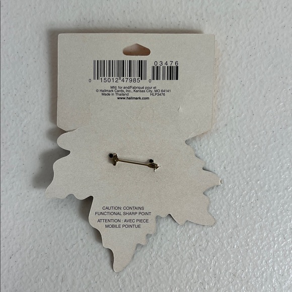 Hallmark Halloween Theme Lapel Pins Vintage Lot of 4 New on Card - Picture 4 of 13